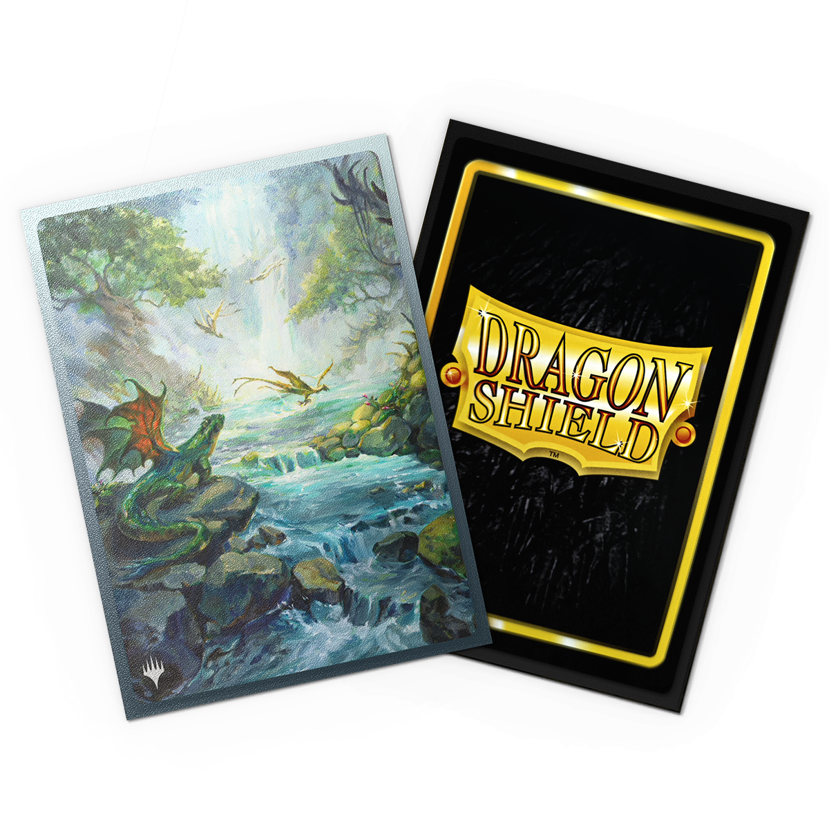 Dragon Shield X Magic: The Gathering: Misty Rainforest - Standard Size Sleeves Landfall Series