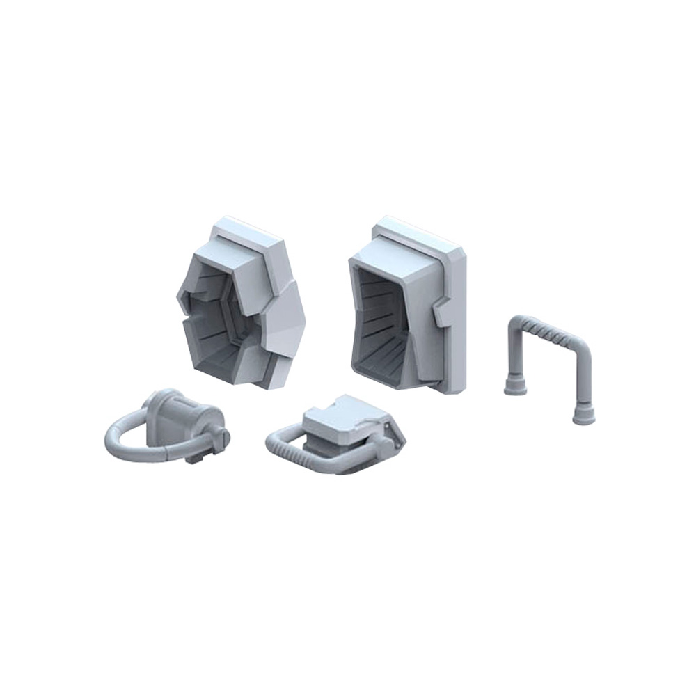 Bandai: Builders Parts HD MS Detail 01 – Zubehör für Gundam Modellbausätze