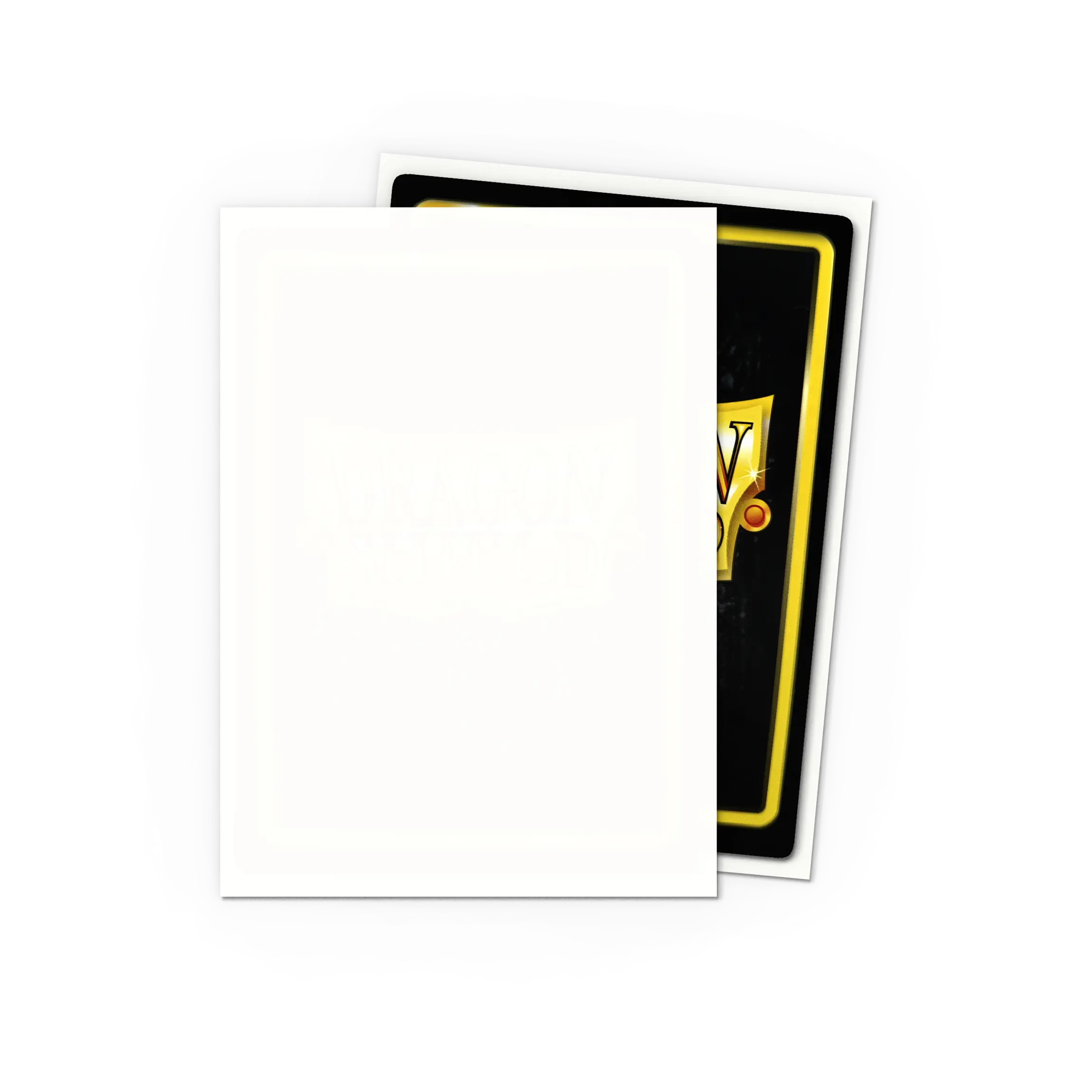 Dragon Shield: White - Classic Sleeves - Standard Size