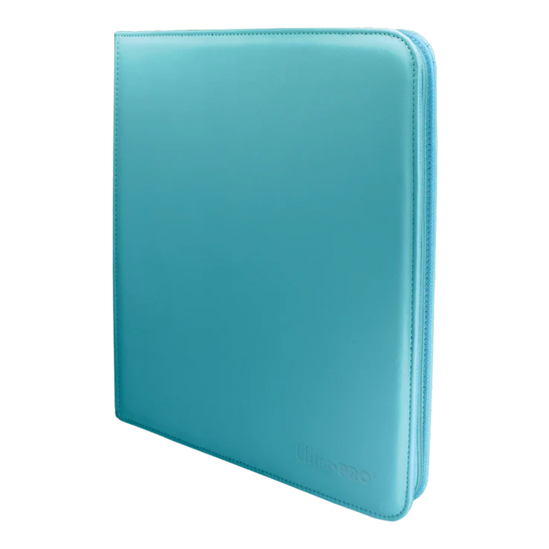 Ultra Pro | Vivid - Light Blue | 12-Pocket Zippered PRO-Binder