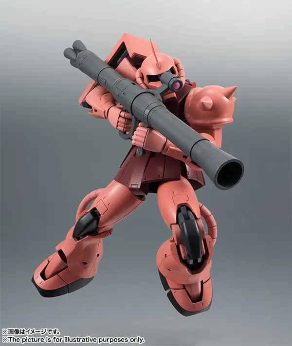 Tamashii Nations | MS-06S Zaku II Custom Model (Version A.N.I.M.E.) The Robot Spirits (13cm) | Gundam