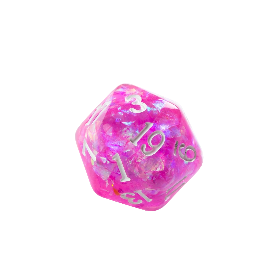 Gamegenic | RPG Dice Set | Candy-like Series Raspberry