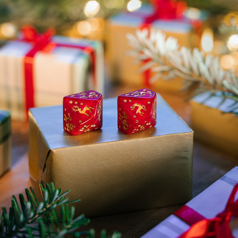 Q Workshop | 2022 Edition | Christmas Dice Set
