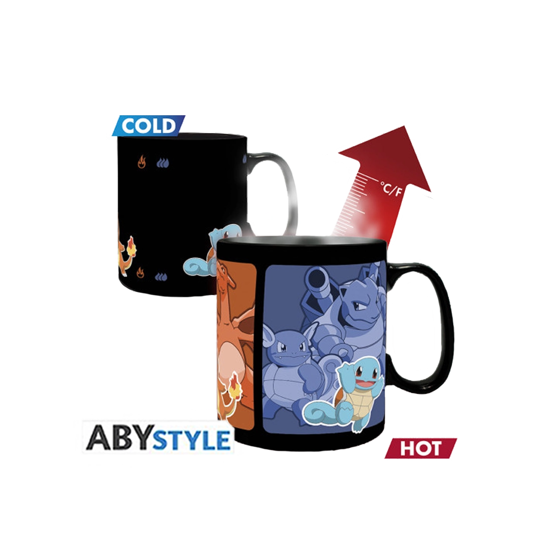 Abysse: Pokémon Evolve - Mug Heat Change (460ml) Abysse: Pokémon Evolve - Mug Heat Change (460ml)