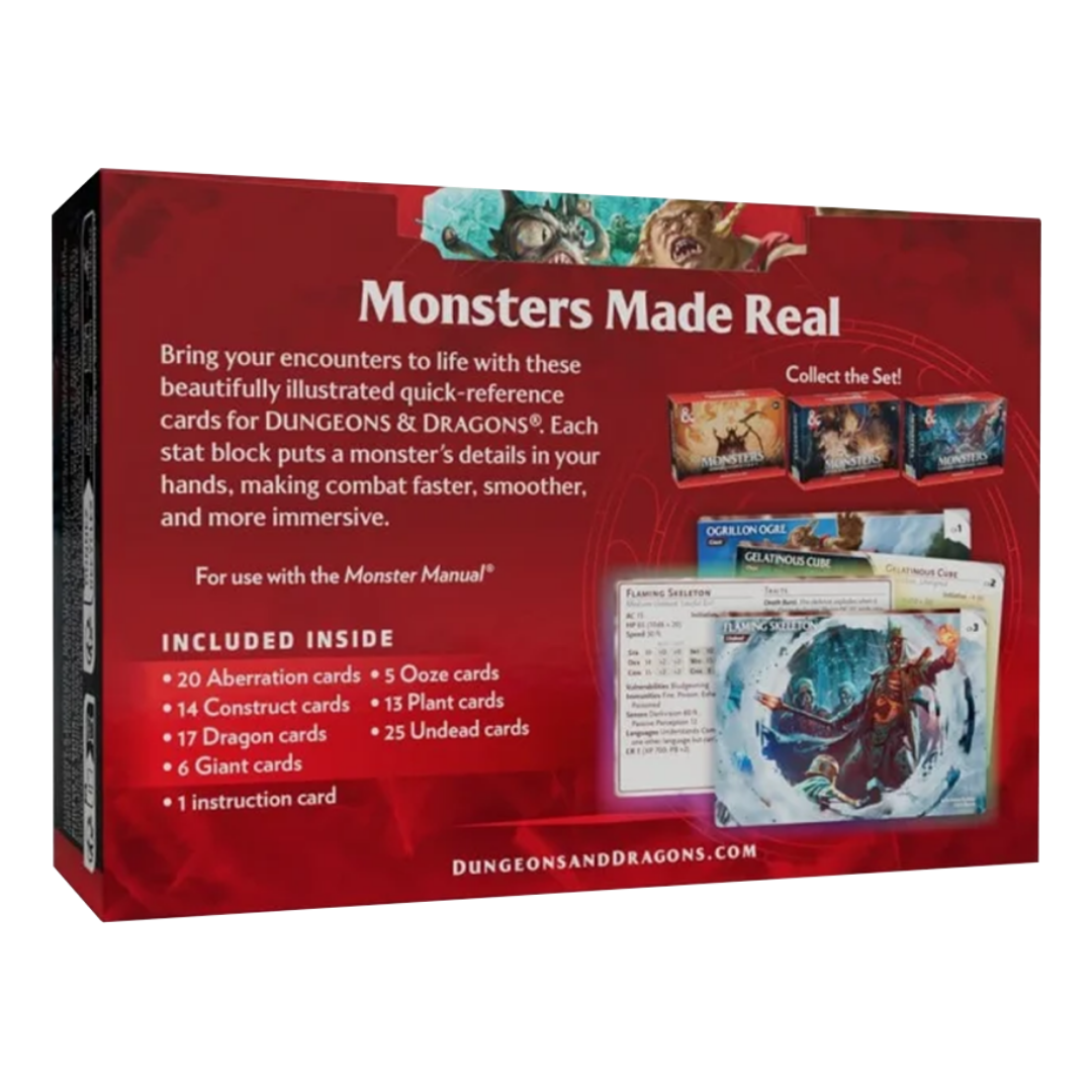 Dungeons & Dragons | Monstes: Fearsome and Ferocious | Reference Cards (EN)