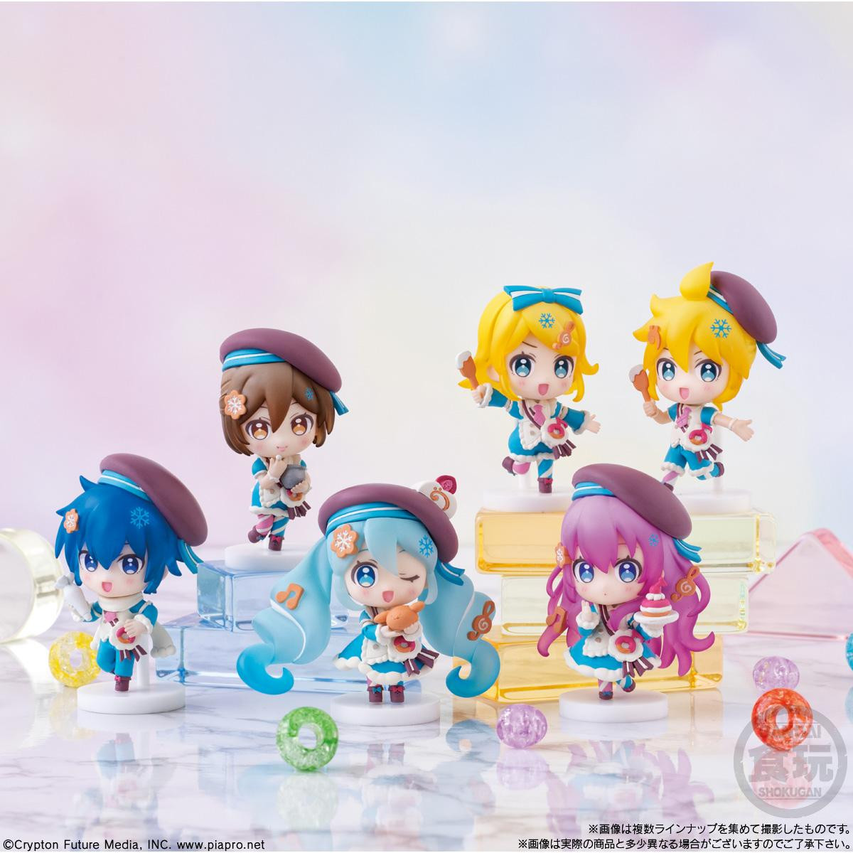 Bandai Candy | Snow Miku 2026 (5cm) Blind Packs | Hatsune Miku (8pcs)