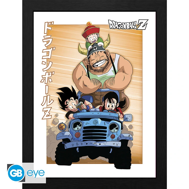 Abysse: Dragon Ball - Framed Print (30 x 40cm) - Family Road Trip