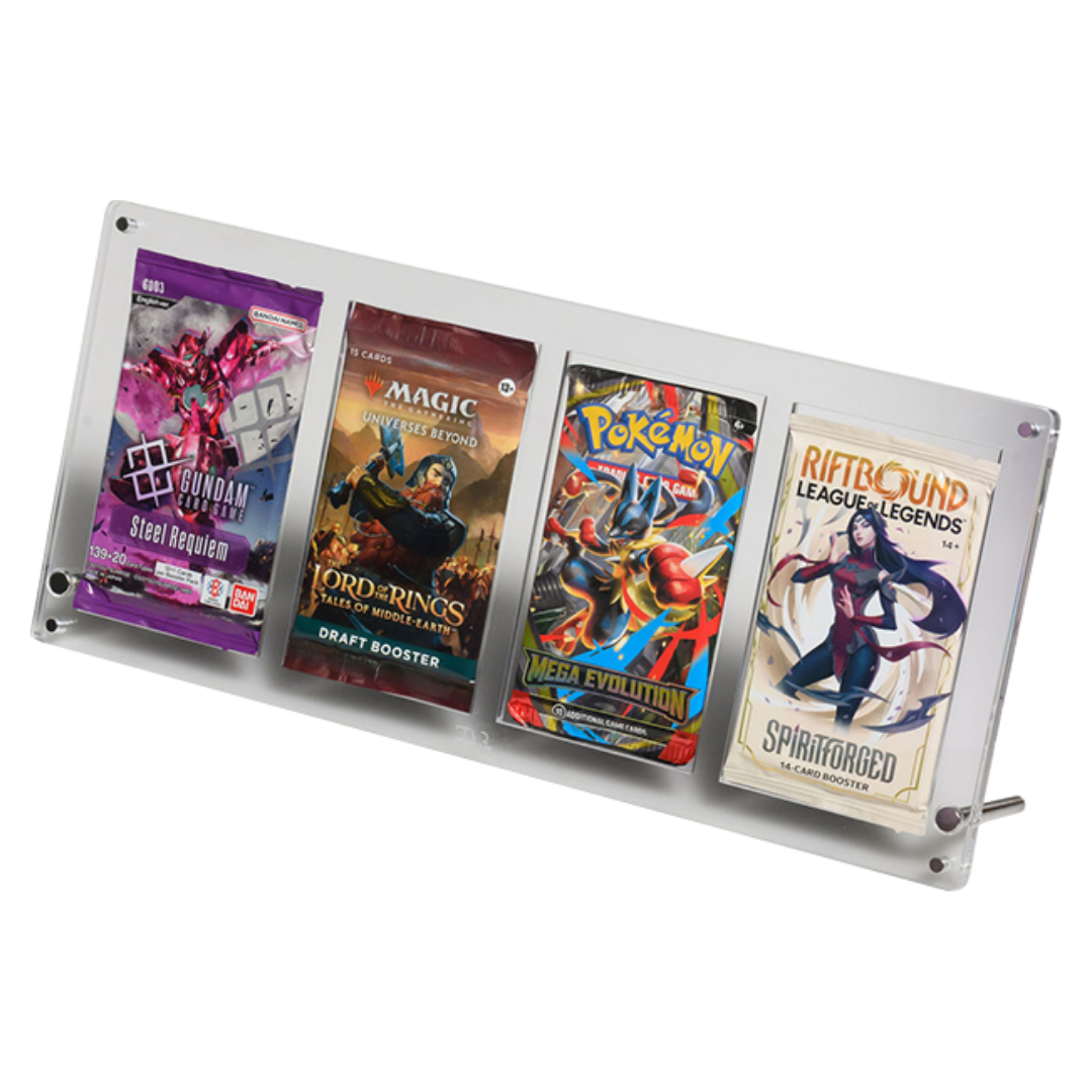 The Acrylic Box | Booster Pack Artset 4 Pieces | Acryl Case