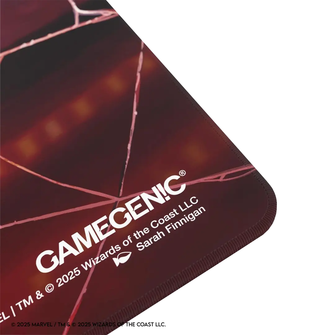 Gamegenic | Magic: The Gathering - Spider-Man / Mountain | Shiny Playmat