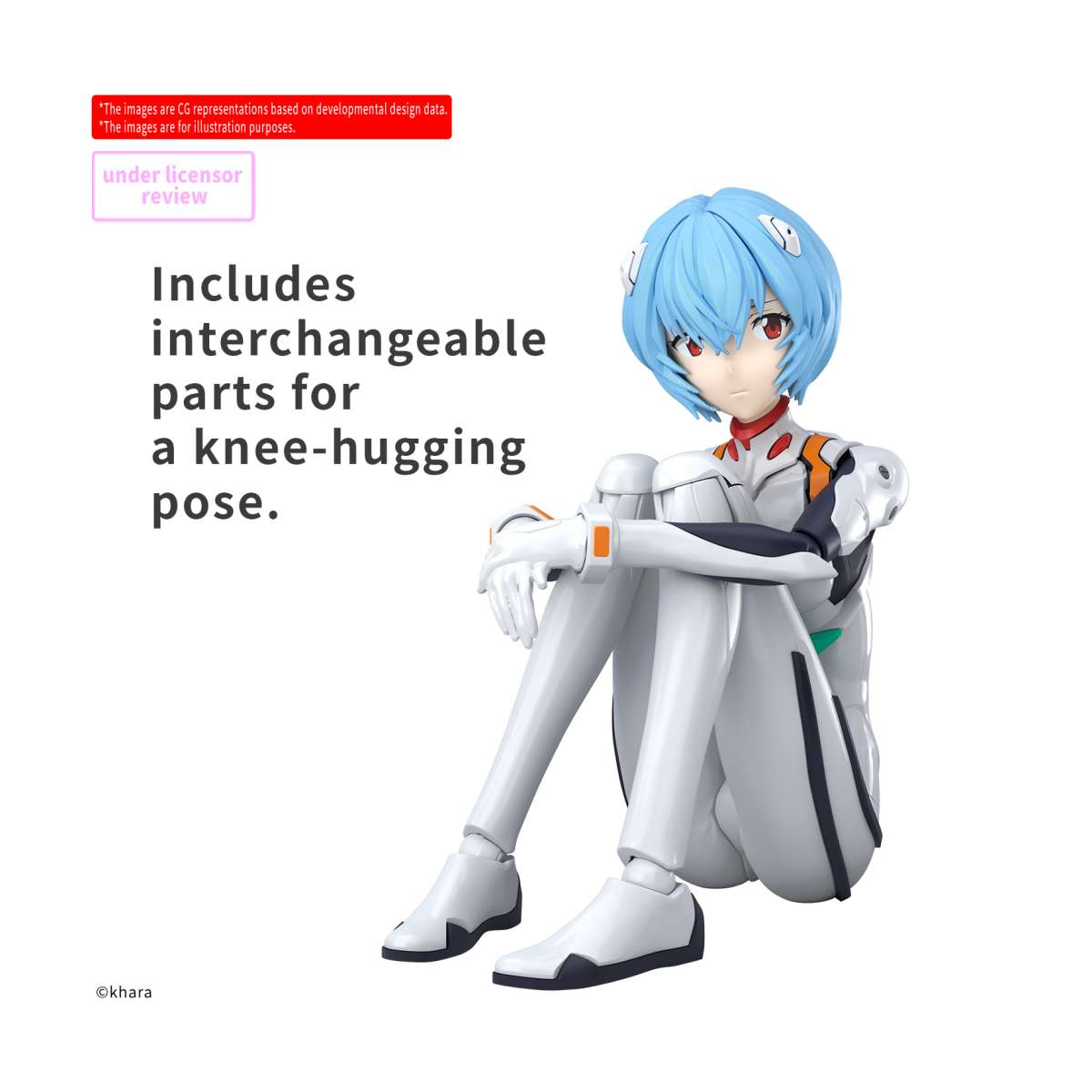 Bandai | 30MP Rei Ayanami PLUG SUIT VER | 30 Minutes Preference (ca. 14cm)