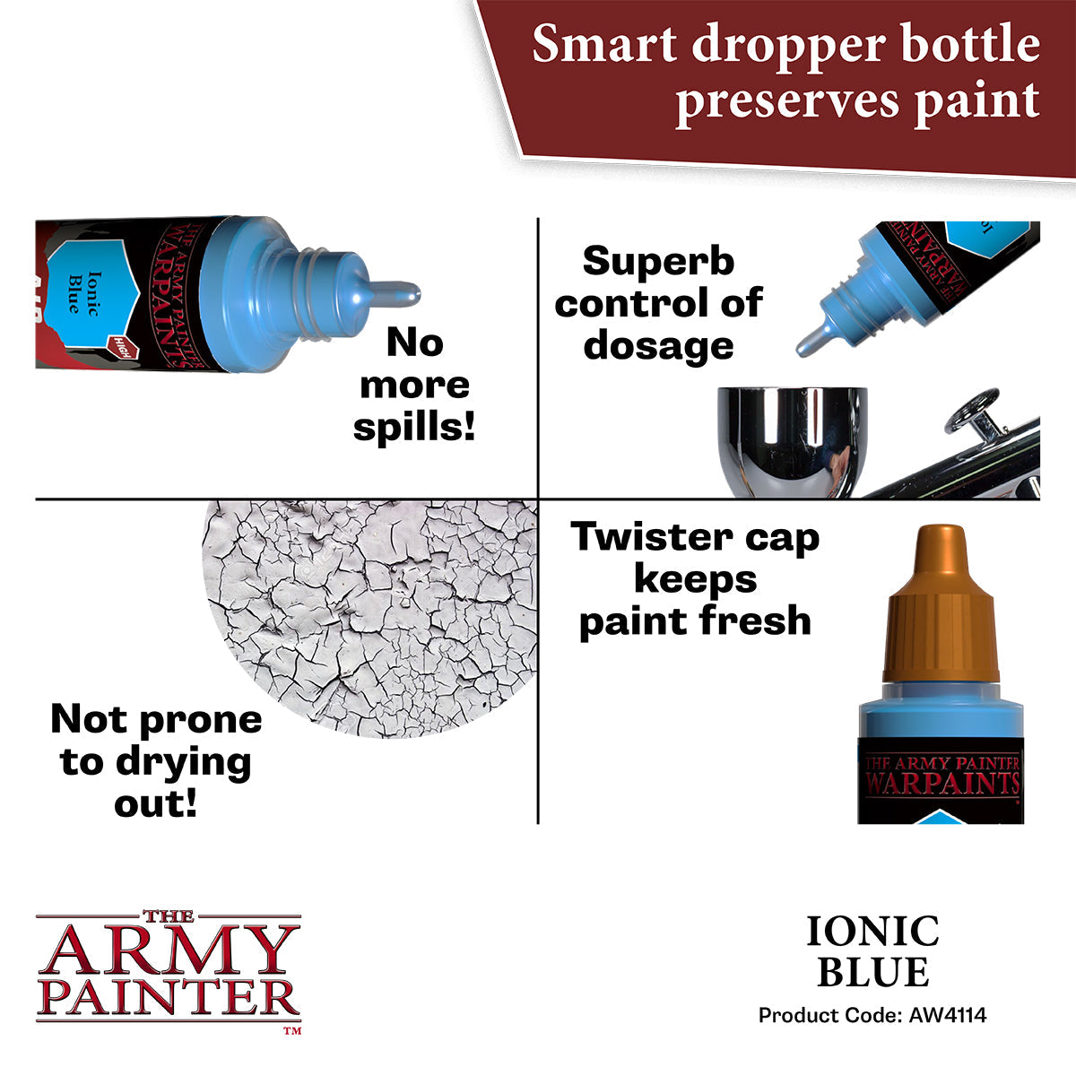 The Army Painter - Ionic Blue - Warpaints Air