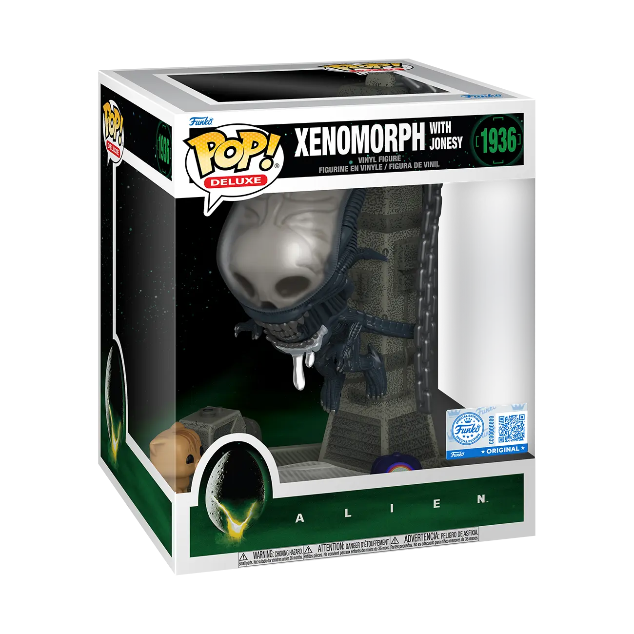 POP! Deluxe: Xenomorph with Jonesy - Alien