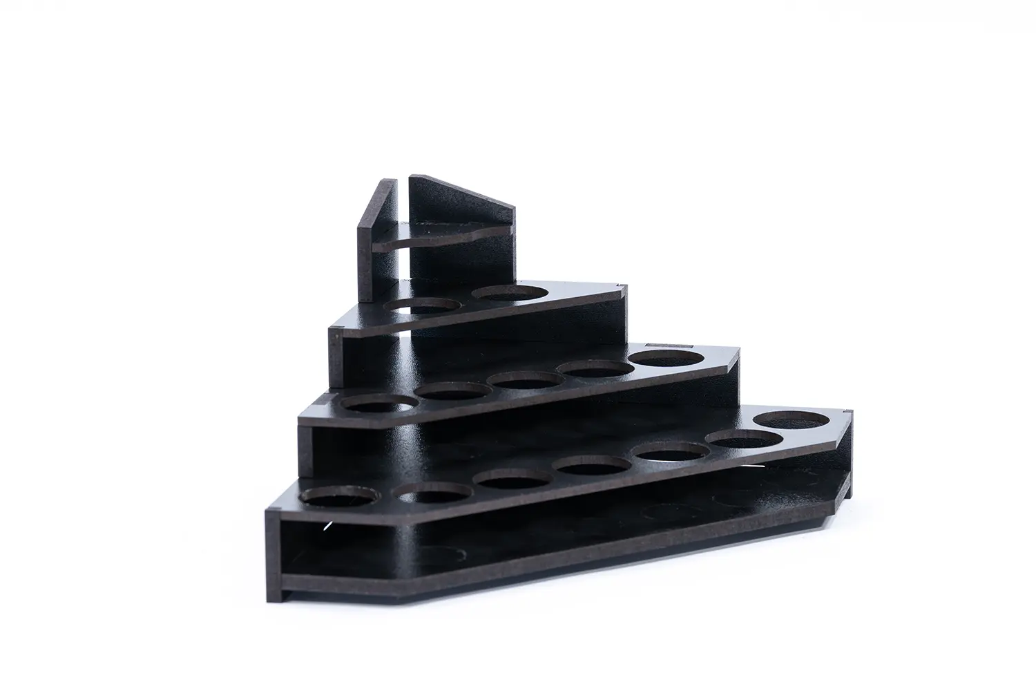 Kraken Wargames | Endstück Farbregal (Dropper) | Black Rack