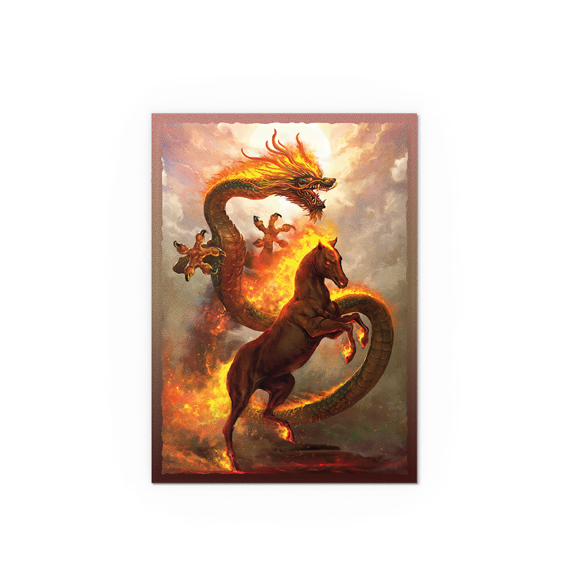 Dragon Shield: Fire Horse 2026 - Dual Art Sleeves Standard Size
