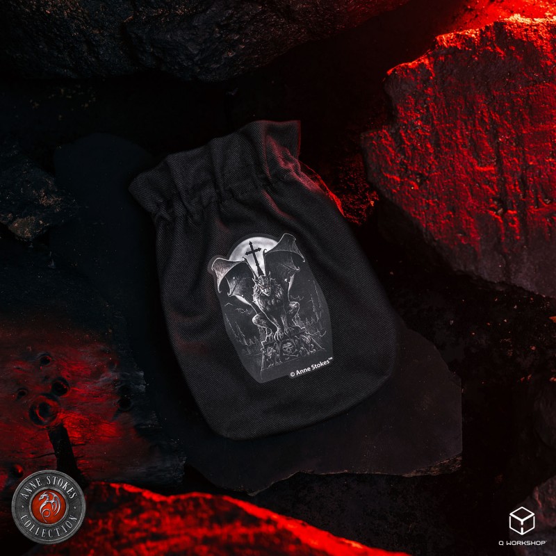 Q Workshop | Gargoyle | Anne Stokes Dice Pouch