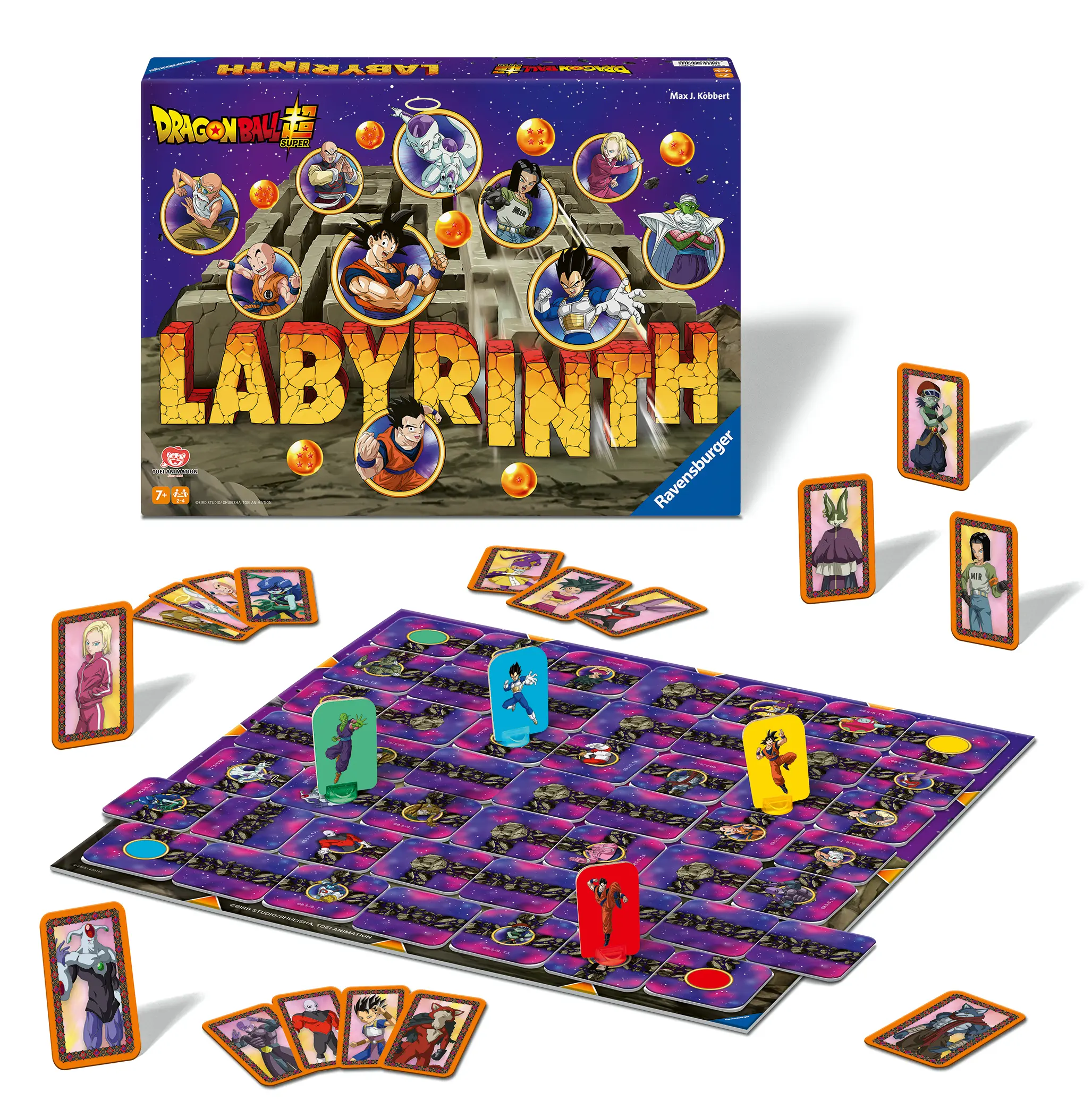 Ravensburger | Dragon Ball Super Labyrinth | Gesellschaftsspiel