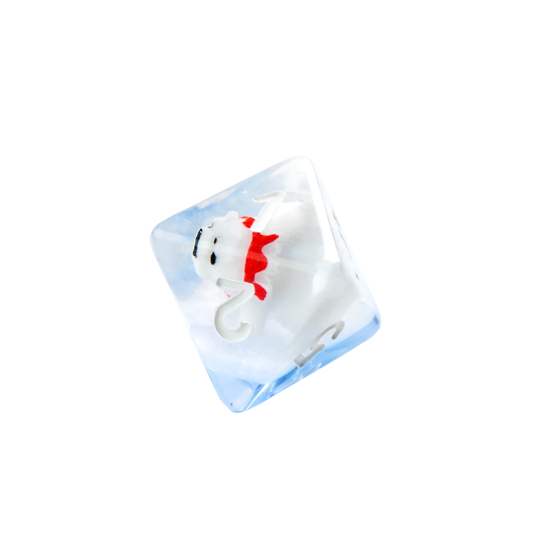 Gamegenic | RPG Dice Set | Embraced Series Polar Bear