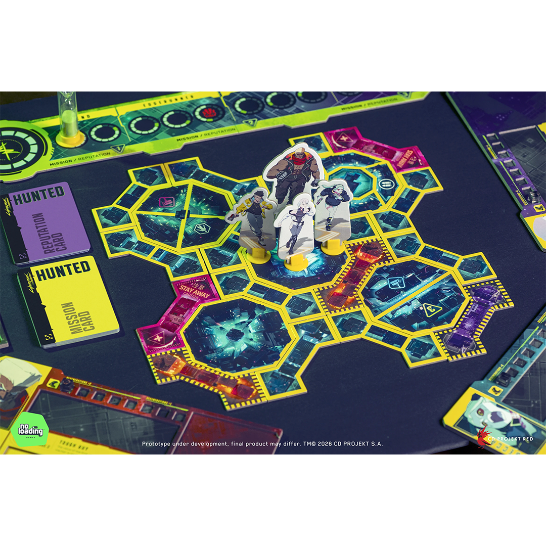 No Loading Games | Cyberpunk: Edgerunners – Hunted | Board Games (EN)