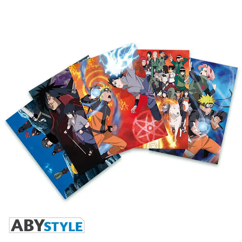 Abysse | Postcards (14,8 x 10,5cm) Set 1 | Naruto Shippuden
