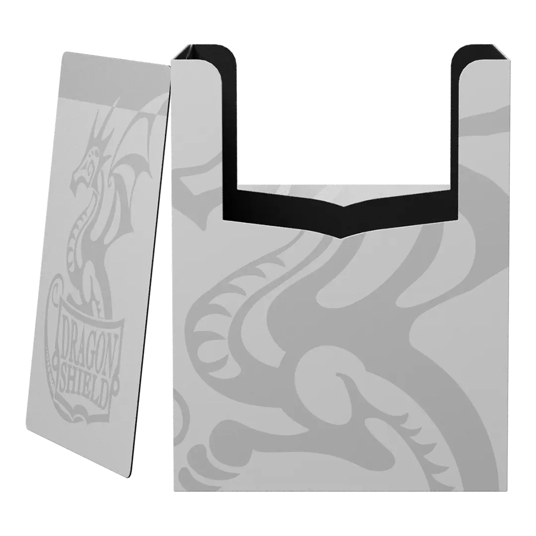 Dragon Shield: Deck Shell - Ashen White