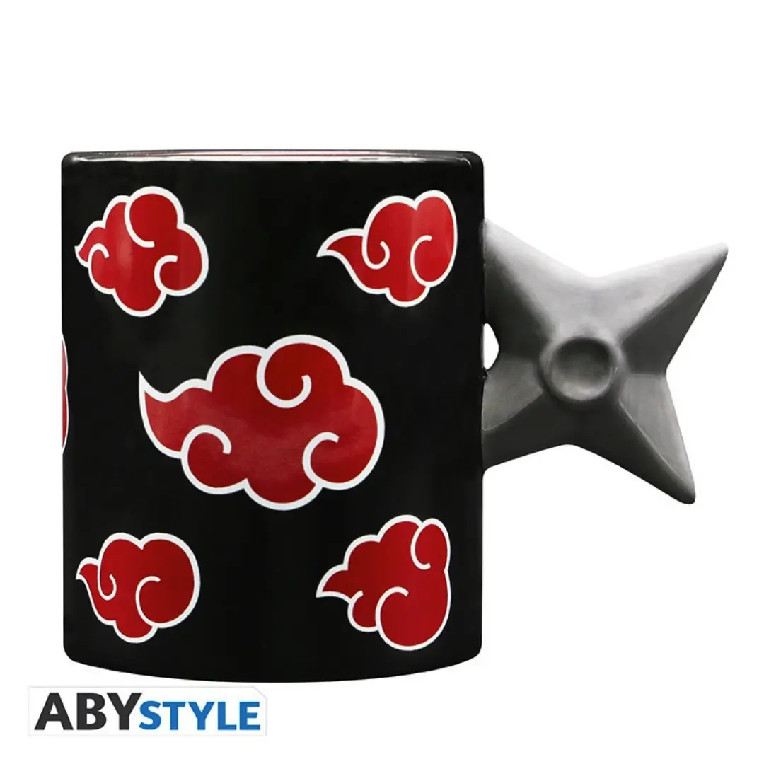 Abysse | Naruto Shippuden | Shuriken Akatsuki 3D Handle Mug