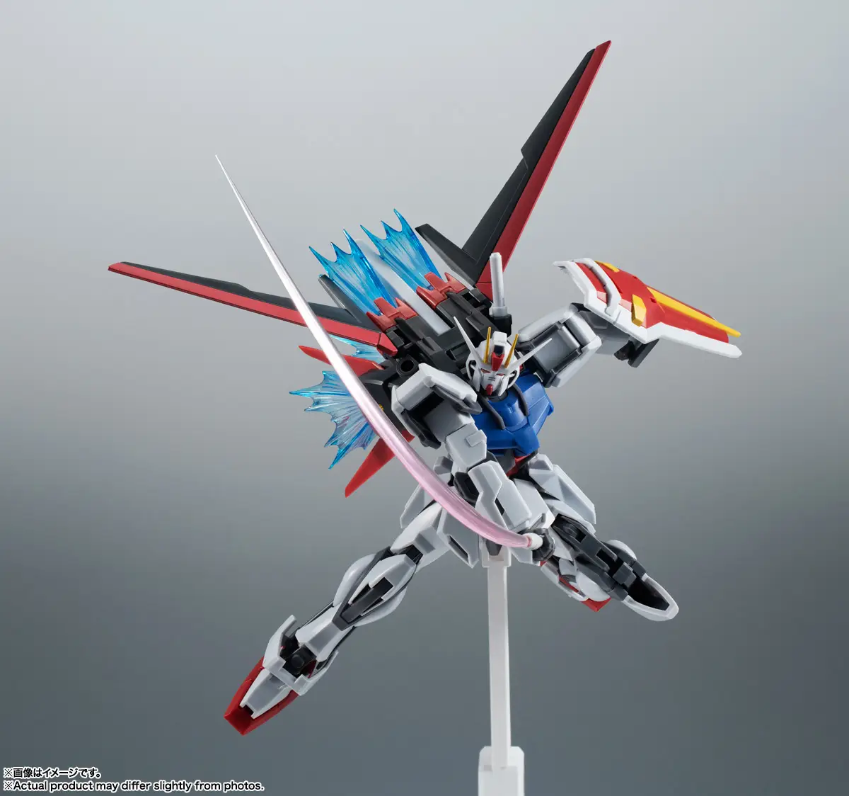 Tamashii Nations | GAT X105 AQM EX01 Aile Strike Gundam (Version A.N.I.M.E.) The Robot Spirits 15th Anniversary (13cm) | Gundam