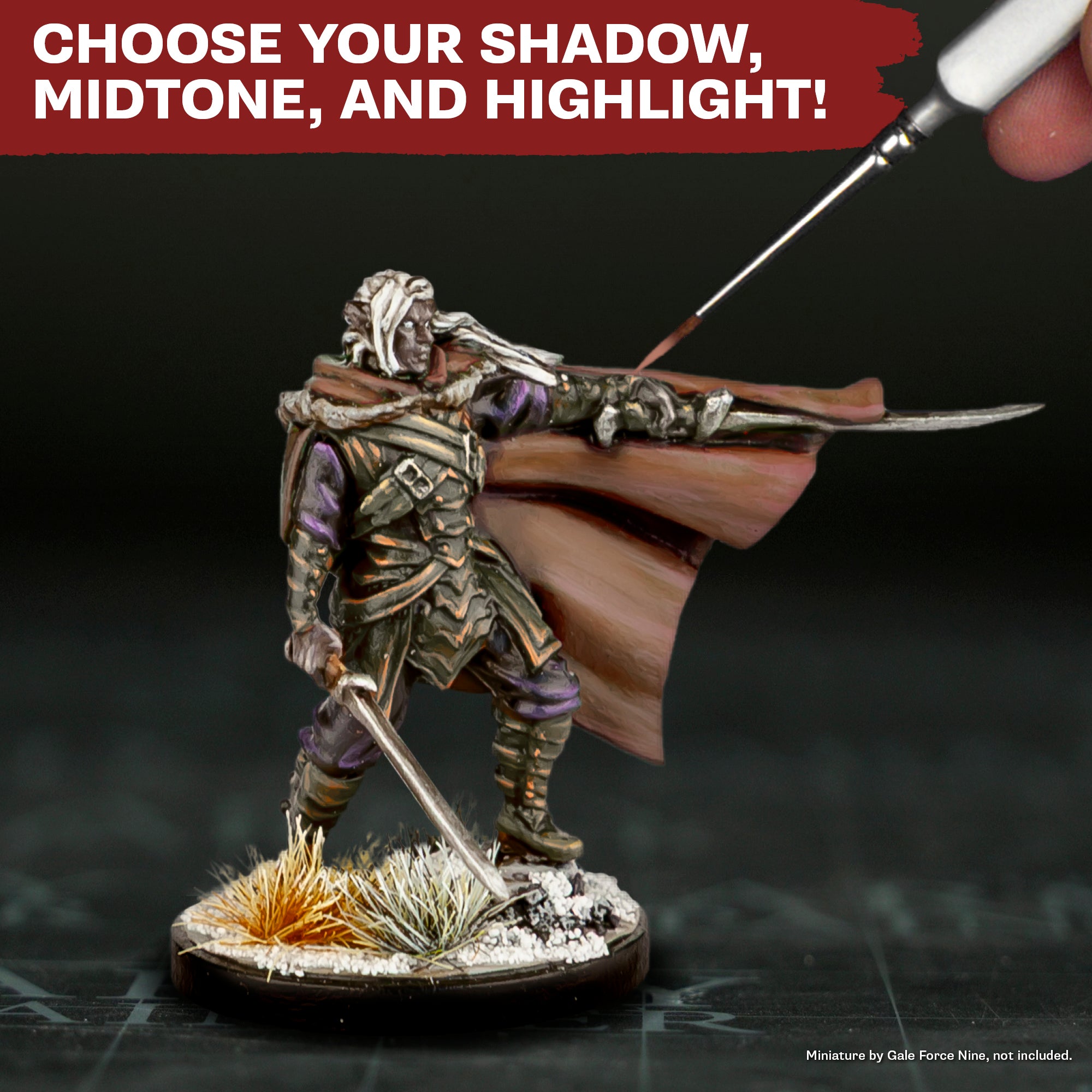 The Army Painter - Ruddy Browns - Flexible Triad PLUS+