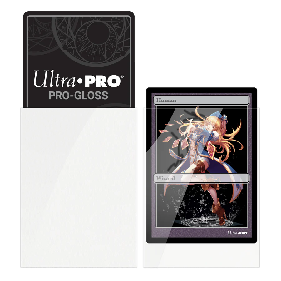 Ultra Pro - Pro-Gloss Deck Protector Sleeves (60ct) Stil: White