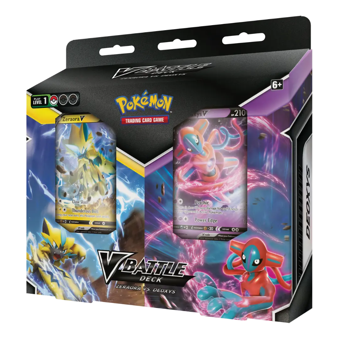 Pokémon TCG: Deoxys vs. Zeraora - V Battle Deck Bundle (EN) Pokémon TCG: Deoxys vs. Zeraora - V Battle Deck Bundle (EN)