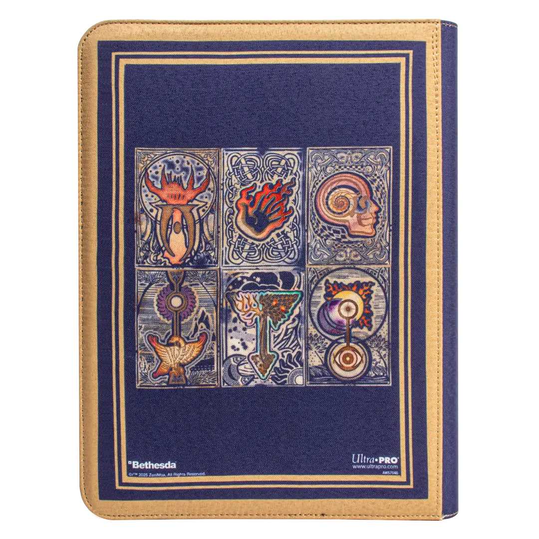 Ultra Pro - The Elder Scrolls - Mages Guild 9-Pocket Zippered PRO-Binder