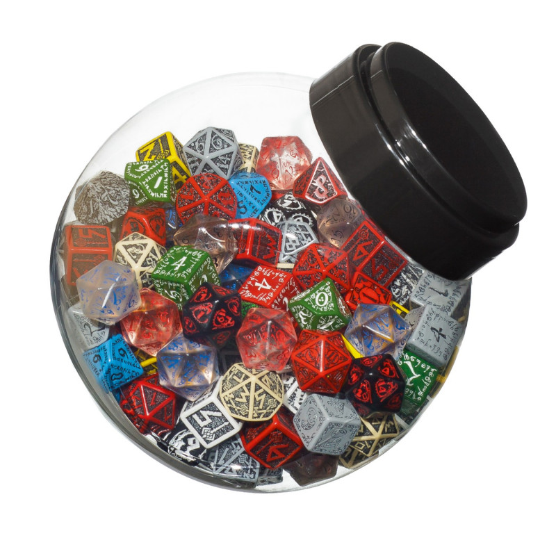 Q Workshop | D6, D10, D20 | Jar Of Dice